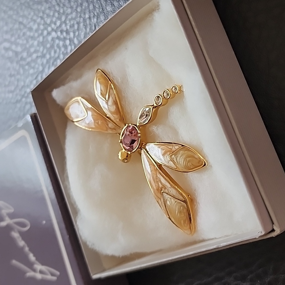 Vtg Kenneth Jay Lane For Avon Brooch - image 1